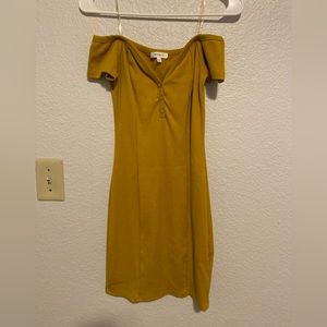 Off the shoulder dress